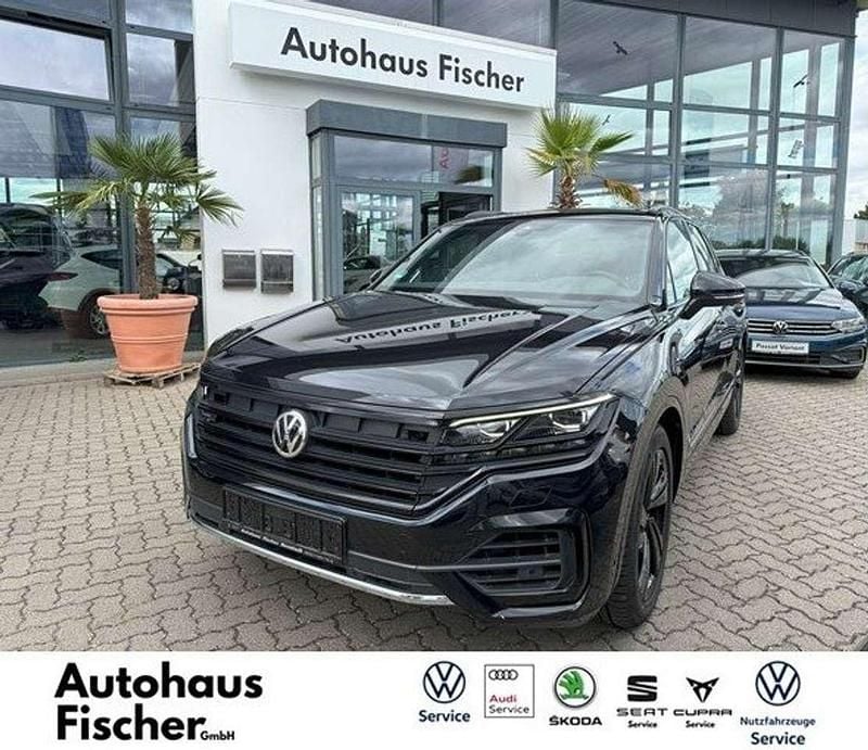 Deep black perleffekt Gebraucht 2019 VW Touareg R-line SUV | 45.490 € (Teuer) - Bild 1/4