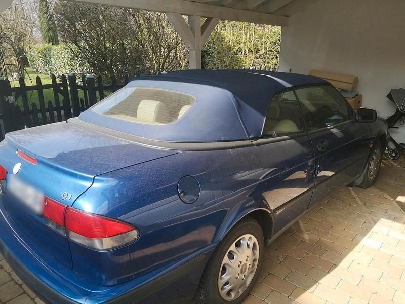 Gebraucht Saab 9-3 Cabriolet 130 PS (95 kW) 1998 Blau Cabrio