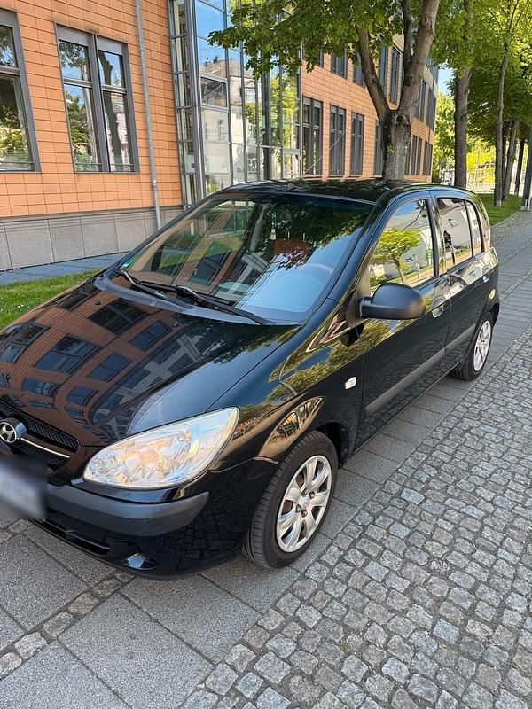 Schwarz Gebraucht 2009 Hyundai Getz Kleinwagen | 2.499 € (Fairer Preis) - Bild 1/4