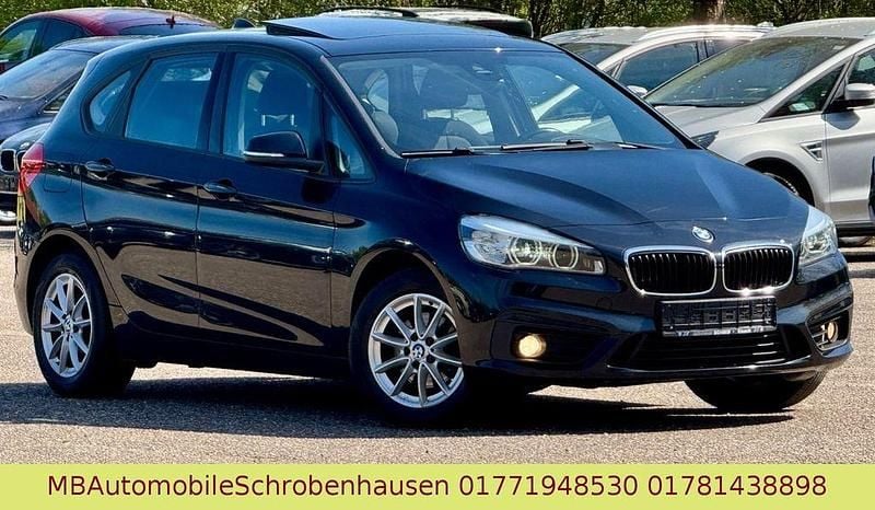 Gebraucht BMW 218 Basis 150 PS (110 kW) 2015 Schwarz Kombi