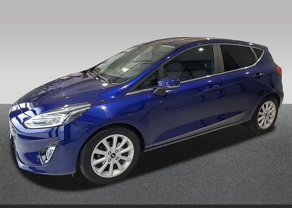 Gebraucht Ford Fiesta 101 PS (74 kW) 2017 Blau Kleinwagen