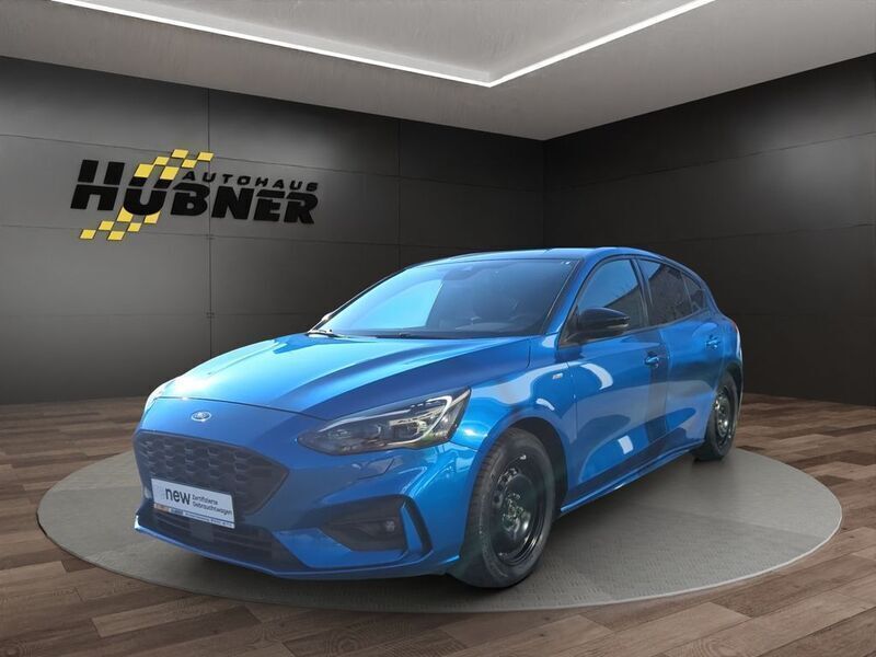 Blau Gebraucht 2019 Ford Focus ST-Line Limousine | 15.890 € (Guter Preis) - Bild 1/4