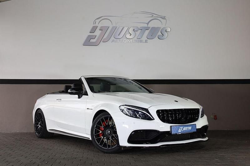 Weiß Gebraucht 2017 Mercedes C63S AMG AMG Cabrio | 53.400 € (Superpreis) - Bild 1/4
