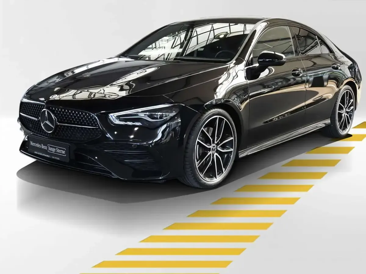 Gebraucht Mercedes CLA200 AMG 163 PS (119 kW) 2025 Schwarz Coupé
