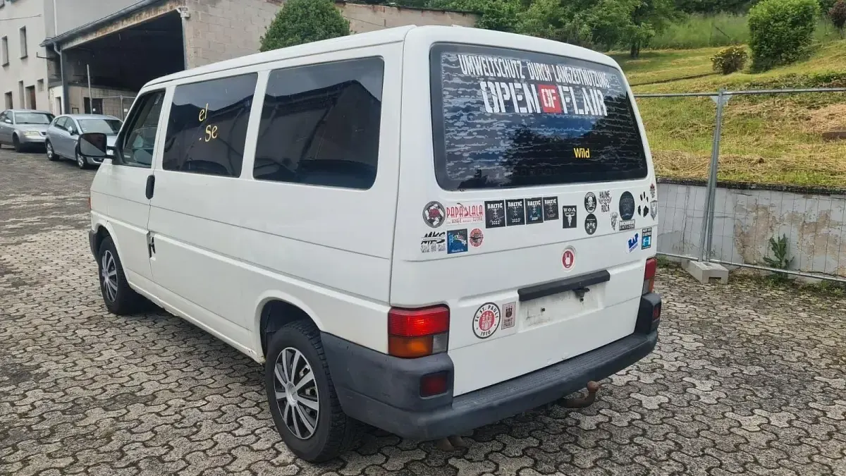 Gebraucht VW T4 88 PS (64 kW) 2002 Weiß Van