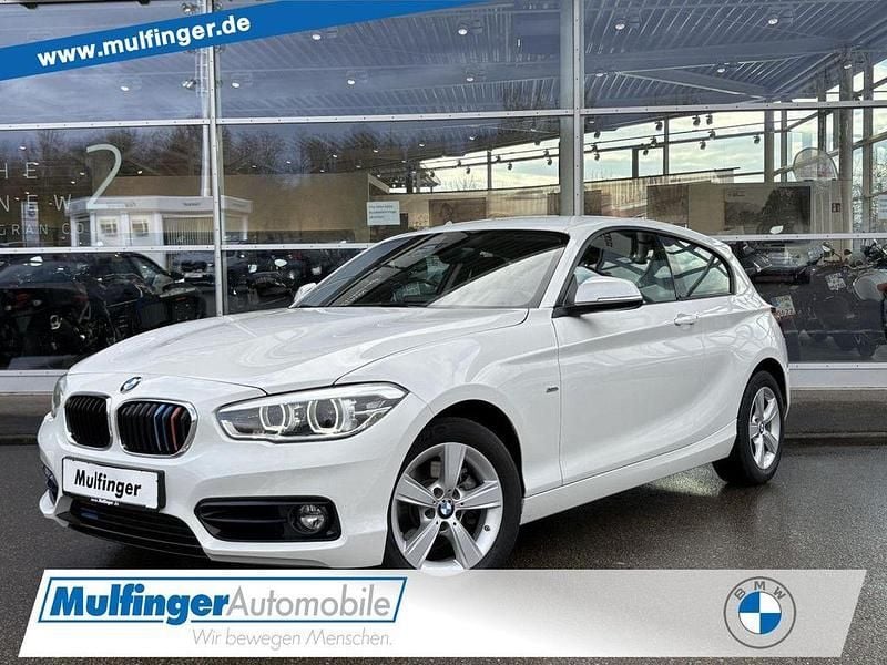 Gebraucht BMW 120 Sport Line 184 PS (135 kW) 2018 Alpinweiss Kleinwagen