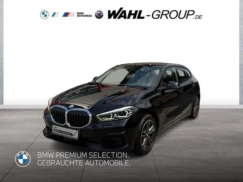 Schwarz Gebraucht 2022 BMW 118 Sport Line Kleinwagen | 21.890 € (Fairer Preis) - Bild 1/4