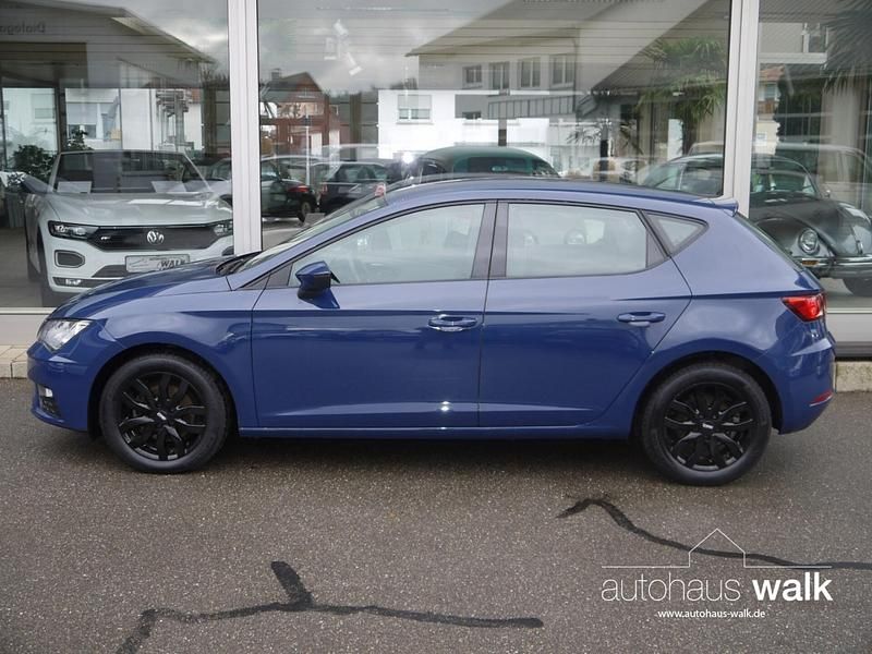 Usata Seat Leon Beats 150 CV (110 kW) 2018 Blu Berlina
