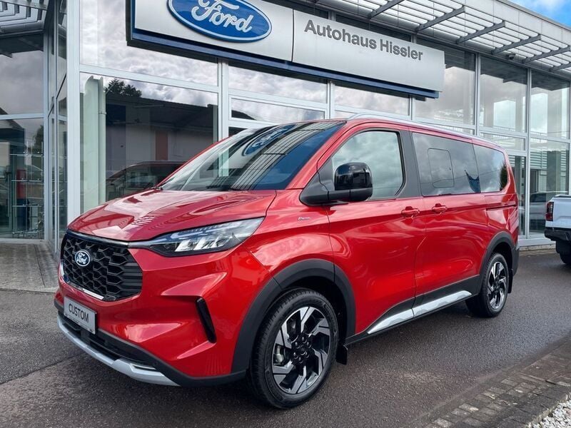 Neu Ford Tourneo Custom Active 170 PS (125 kW) 2025 Rot Van