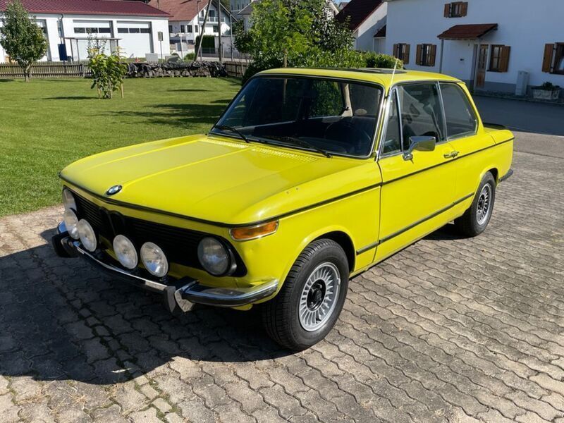 Gelb Gebraucht 1973 BMW 2002 Limousine | 11.900 € - Bild 1/4