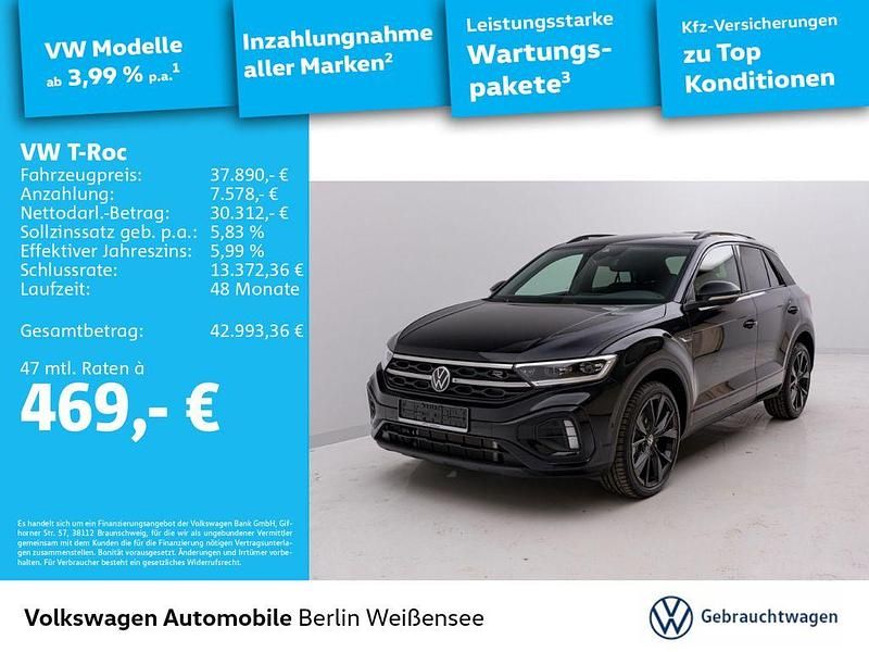 Deep black perleffekt Gebraucht 2025 VW T-Roc R-line SUV | 37.890 € (Superpreis) - Bild 1/4