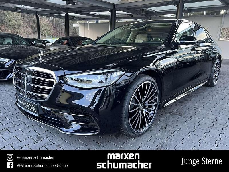 Neu Mercedes S580 Night 503 PS (369 kW) 2025 Lack obsidianschwarz Limousine