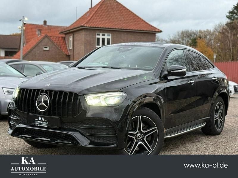 Schwarz Gebraucht 2021 Mercedes GLE350 AMG line Coupé | 64.999 € (Guter Preis) - Bild 1/4