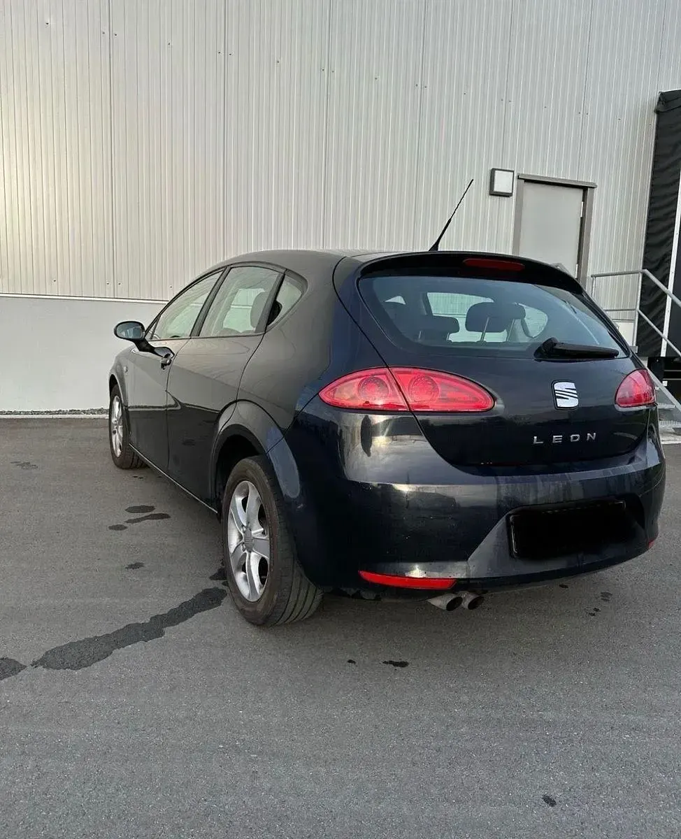 Gebraucht Seat Leon Comfort 125 PS (91 kW) 2009 Schwarz Kleinwagen