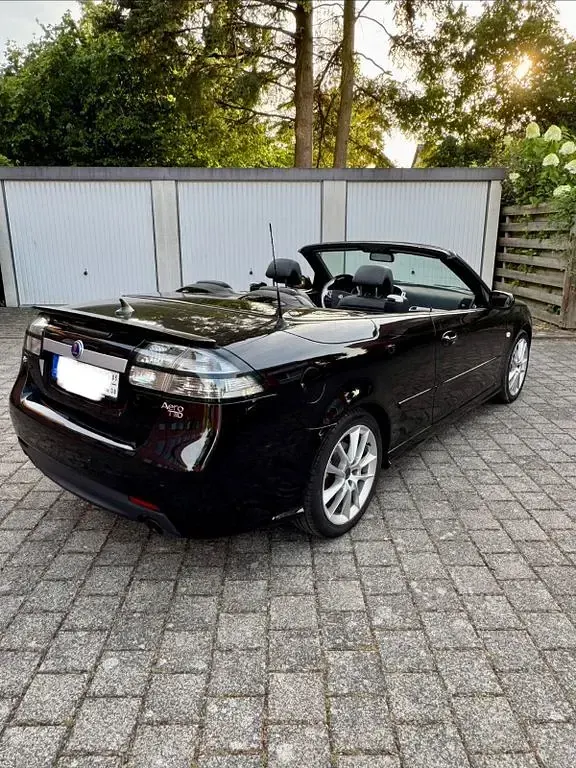 Gebraucht Saab 9-3 Cabriolet Aero 179 PS (131 kW) 2008 Schwarz Cabrio
