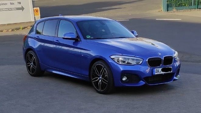 Blau Gebraucht 2016 BMW 118 M Sport Kleinwagen | 14.000 € (Fairer Preis) - Bild 1/4