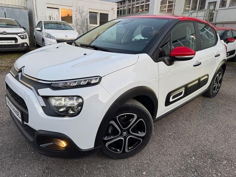 Gebraucht Citroën C3 Shine 82 PS (60 kW) 2022 Lack weiss banquise/deckende lac Kleinwagen