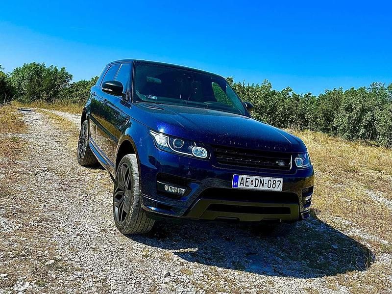 Gebraucht Land Rover Range Rover Sport Dynamic 340 PS (250 kW) 2017 Blau SUV