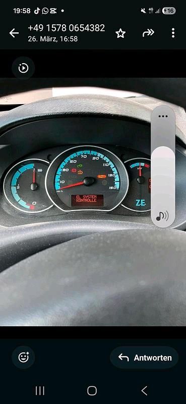 Gebraucht Renault Kangoo 43 kW (59 PS) 2013 Weiß Van / Kleinbus