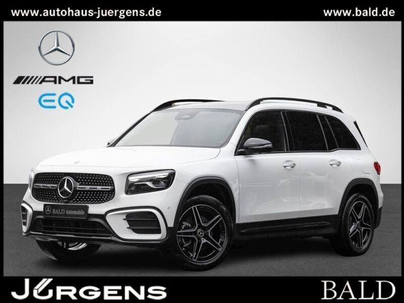 Weiss unilack polarweiss Gebraucht 2024 Mercedes GLB200 AMG SUV | 43.440 € (Fairer Preis) - Bild 1/4