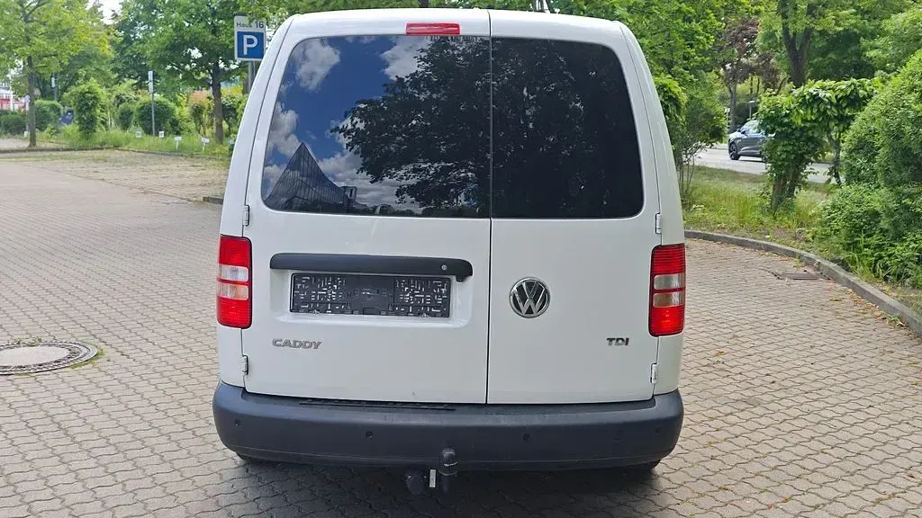 Gebraucht VW Caddy 102 PS (75 kW) 2014 Weiß Van / Kleinbus