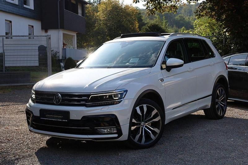 Weiß Gebraucht 2017 VW Tiguan R-line SUV | 19.471 € (Fairer Preis) - Bild 1/4