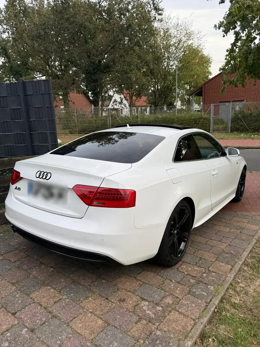 Gebraucht Audi A5 S-Line 170 PS (125 kW) 2015 Weiß Coupé