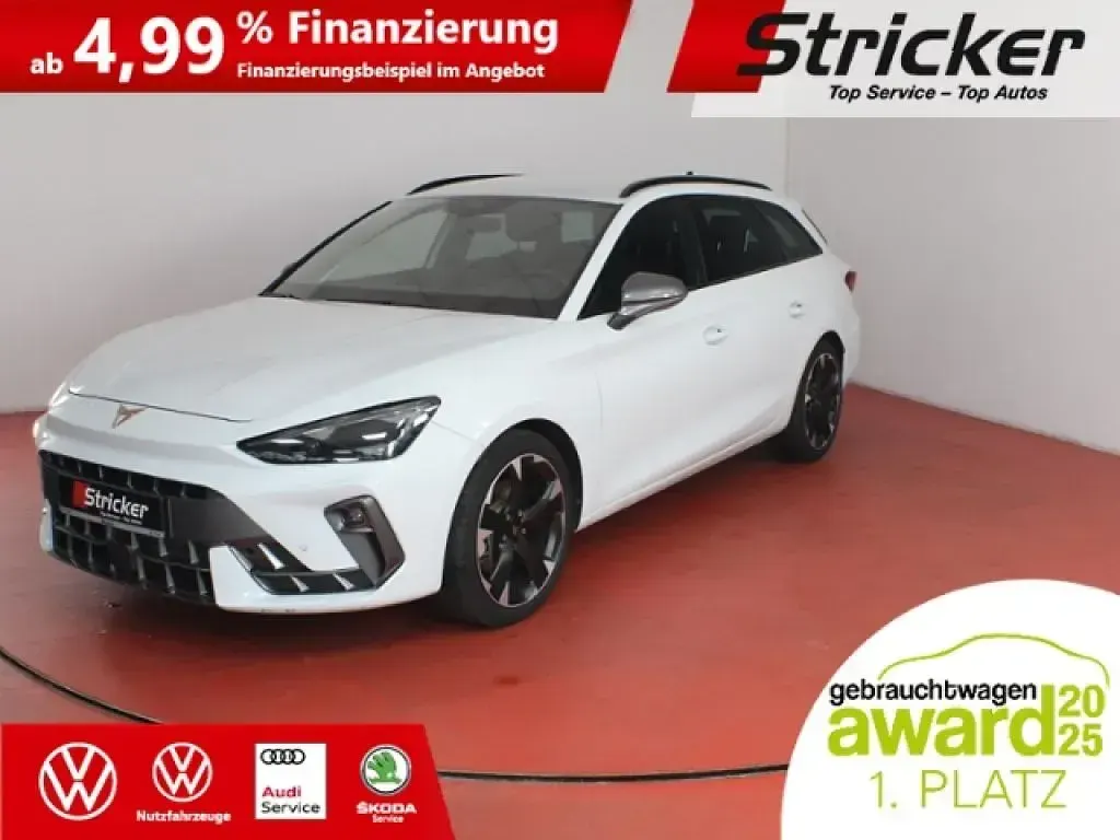 Second-hand Cupra Leon 150 CP (110 kW) 2025 Alb Break