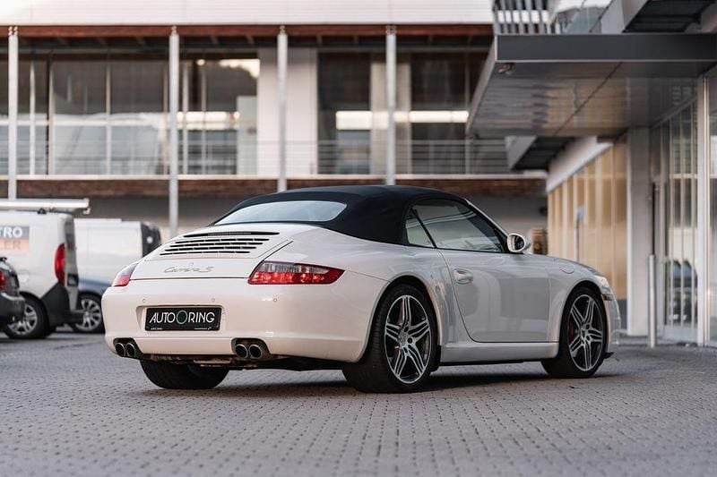 Gebraucht Porsche 911 Carrera S Cabriolet 355 PS (261 kW) 2008 Weiß Cabrio