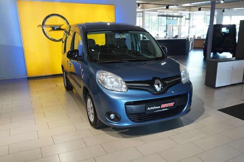 Blau Gebraucht 2014 Renault Kangoo Happy Family Van / Kleinbus | 10.990 € (Teuer) - Bild 1/4