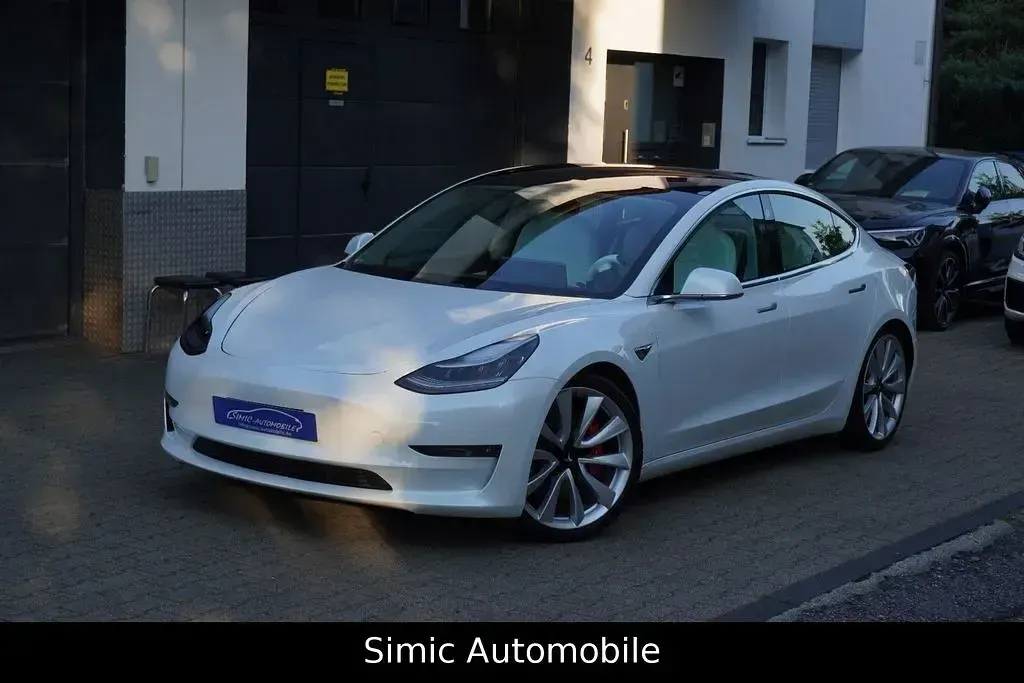 Gebraucht Tesla Model 3 Performance 355 kW (483 PS) 2019 Weiß Limousine