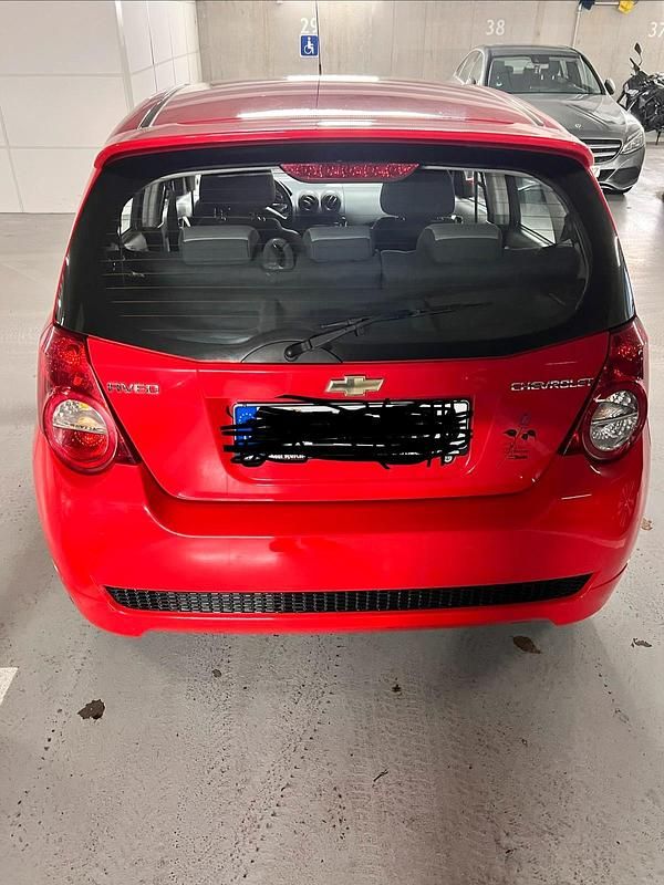 Gebraucht Chevrolet Aveo 101 PS (74 kW) 2008 Rot Kleinwagen