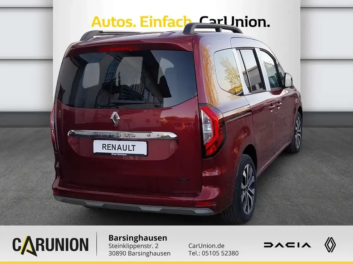 Brugt Renault Kangoo Techno 89 kW (122 HK) 2024 Rød MPV