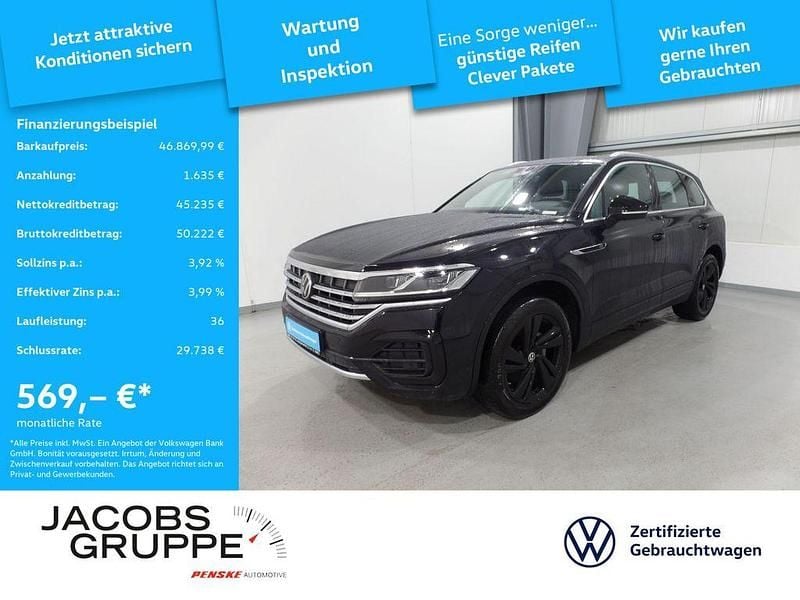 Gebraucht VW Touareg R-line 231 PS (169 kW) 2021 Schwarz SUV