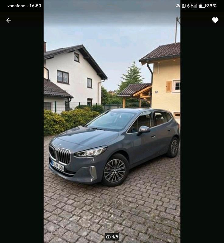 Grau Gebraucht 2023 BMW 220 Active Tourer Luxury Line Van / Kleinbus | 28.500 € (Superpreis) - Bild 1/4