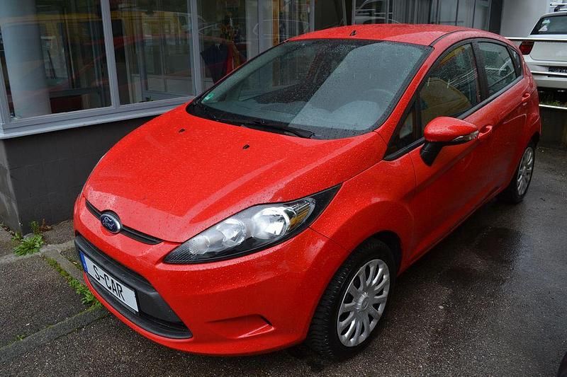 Coloradorot Gebraucht 2009 Ford Fiesta Trend Kleinwagen | 3.900 € (Fairer Preis) - Bild 1/4