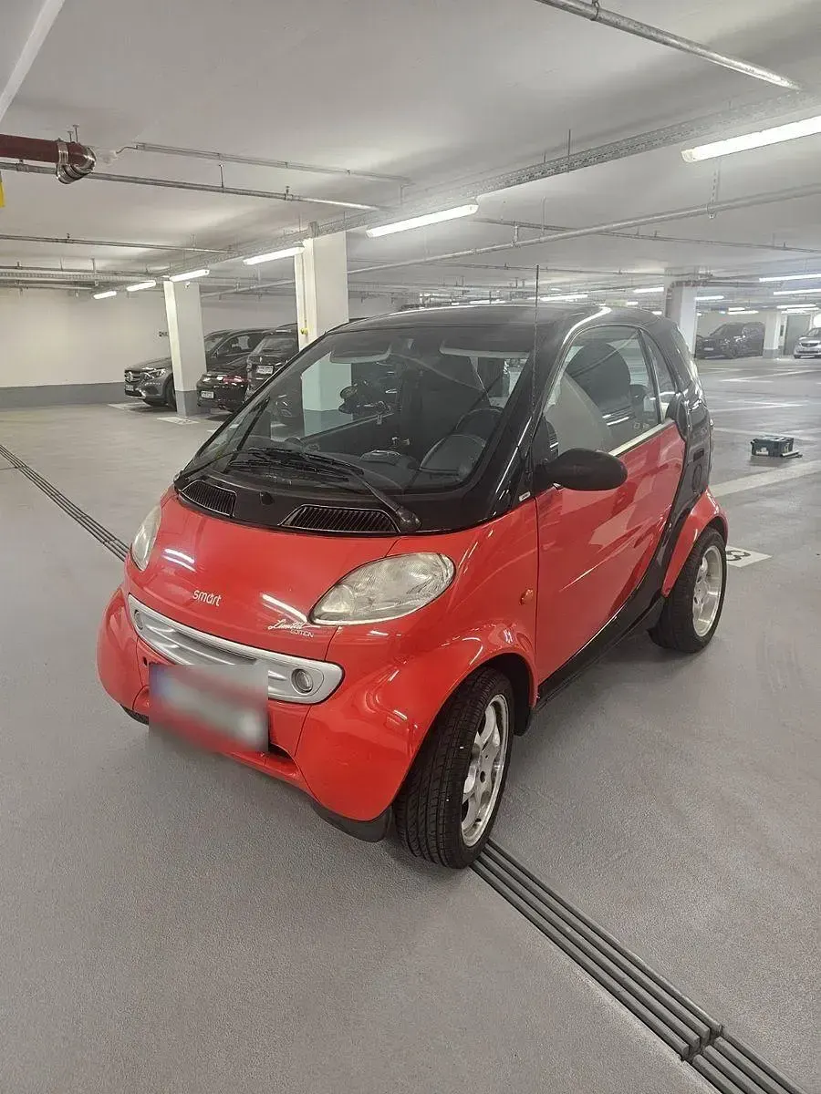 Używany Smart ForTwo Coupé 61 KM (44 kW) 2001 Czerwony Coupe