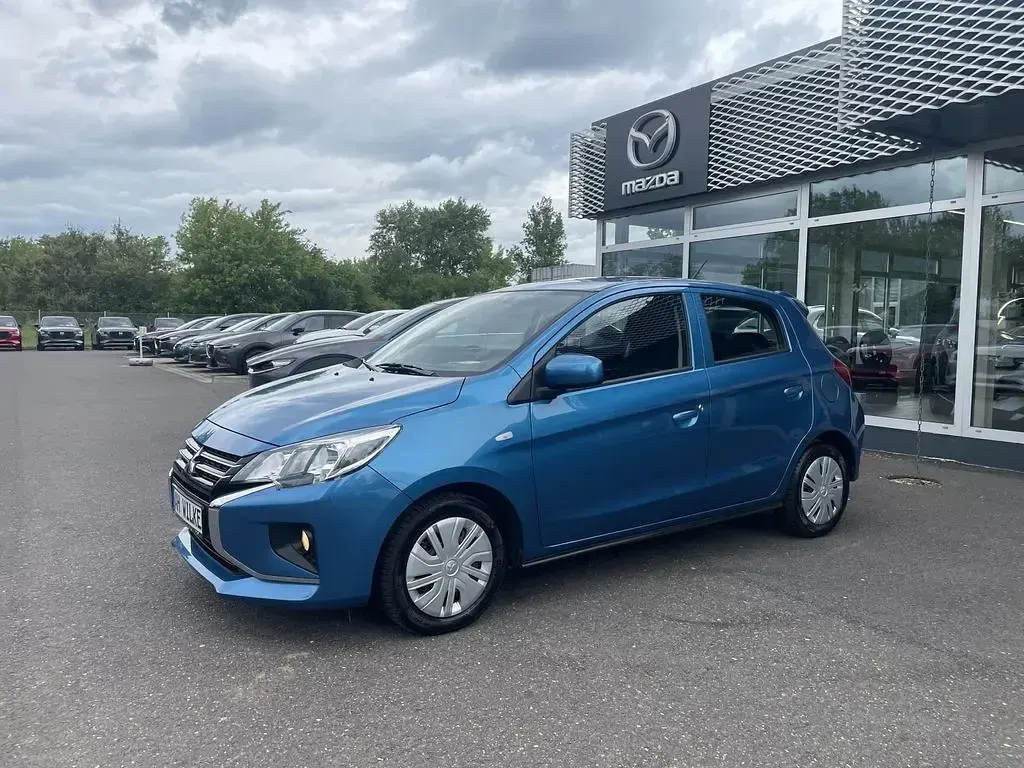 Gebraucht Mitsubishi Space Star Select 71 PS (52 kW) 2022 Atollblau (p) Kleinwagen