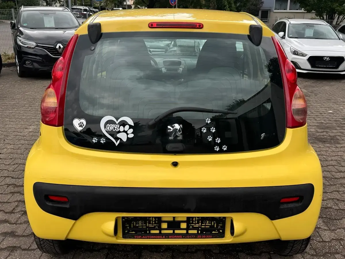 Gebraucht Peugeot 107 68 PS (50 kW) 2006 Gelb Kleinwagen