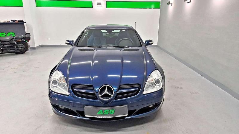 Gebraucht Mercedes SLK350 272 PS (200 kW) 2004 Amg daytona blau Cabrio