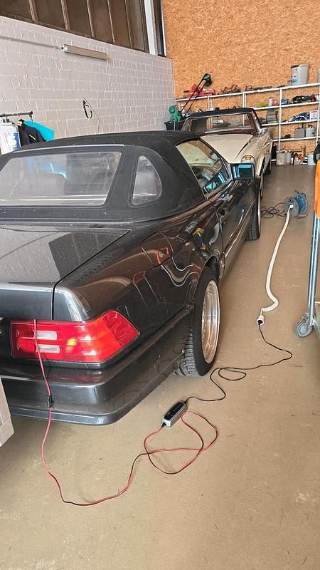 Gebraucht Mercedes SL320 231 PS (169 kW) 1995 Schwarz Cabrio