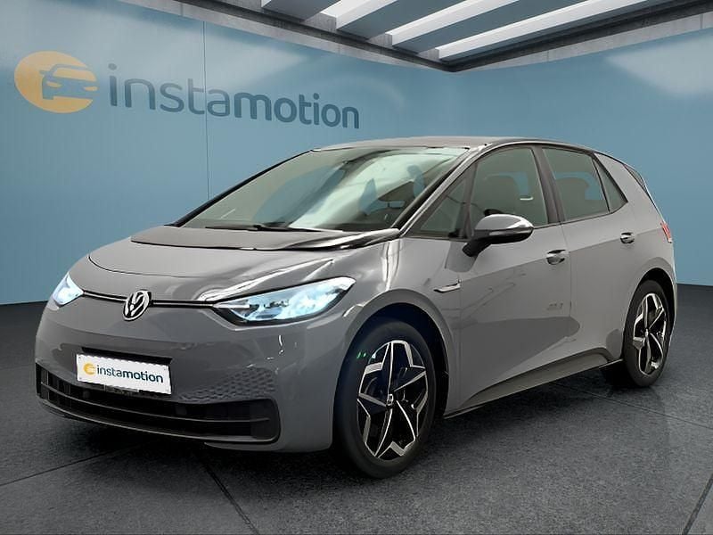 Grau Gebraucht 2021 VW ID.3 Pro Kleinwagen | 22.749 € (Guter Preis) - Bild 1/4