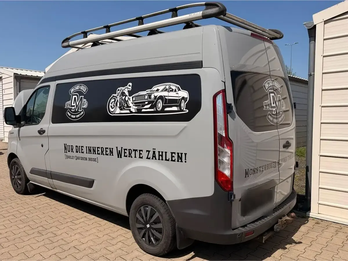 Gebraucht Ford Transit Custom 130 PS (95 kW) 2017 Grau Van / Kleinbus