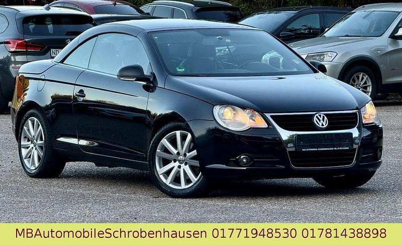 Gebraucht VW Eos Sport 140 PS (102 kW) 2008 Schwarz Cabrio
