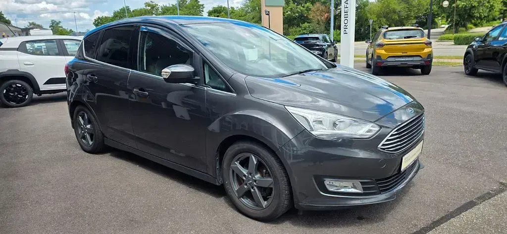 Gebraucht Ford C-MAX Titanium 125 PS (91 kW) 2019 Grau Van / Kleinbus