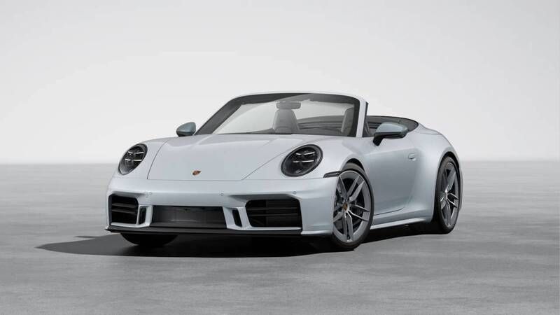 Eisgraumetallic Neu 2025 Porsche 911 Carrera T Cabrio | 181.154 € (Etwas zu teuer) - Bild 1/4