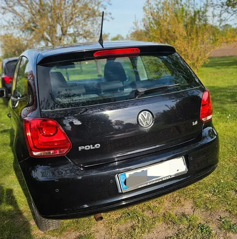 Gebraucht VW Polo 86 PS (63 kW) 2010 Schwarz Kleinwagen