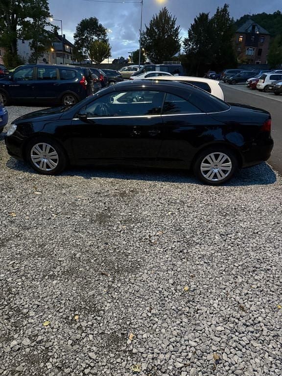 Schwarz Gebraucht 2009 VW Eos Edition Cabrio | 4.300 € (Guter Preis) - Bild 1/4
