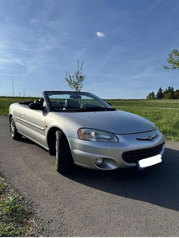 Silber Gebraucht 2001 Chrysler Sebring Cabriolet Cabrio | 2.950 € (Fairer Preis) - Bild 1/4