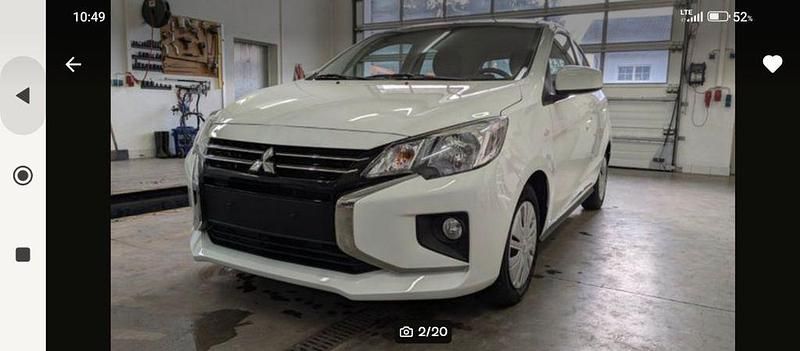 Weiß Gebraucht 2024 Mitsubishi Space Star Select+ Limousine | 11.500 € (Superpreis) - Bild 1/4